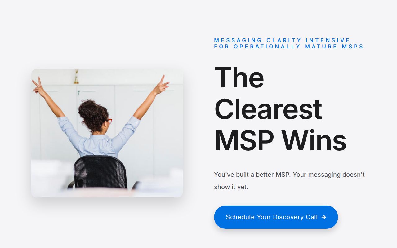 VIP Messaging Day for MSPs | Margaret Concannon